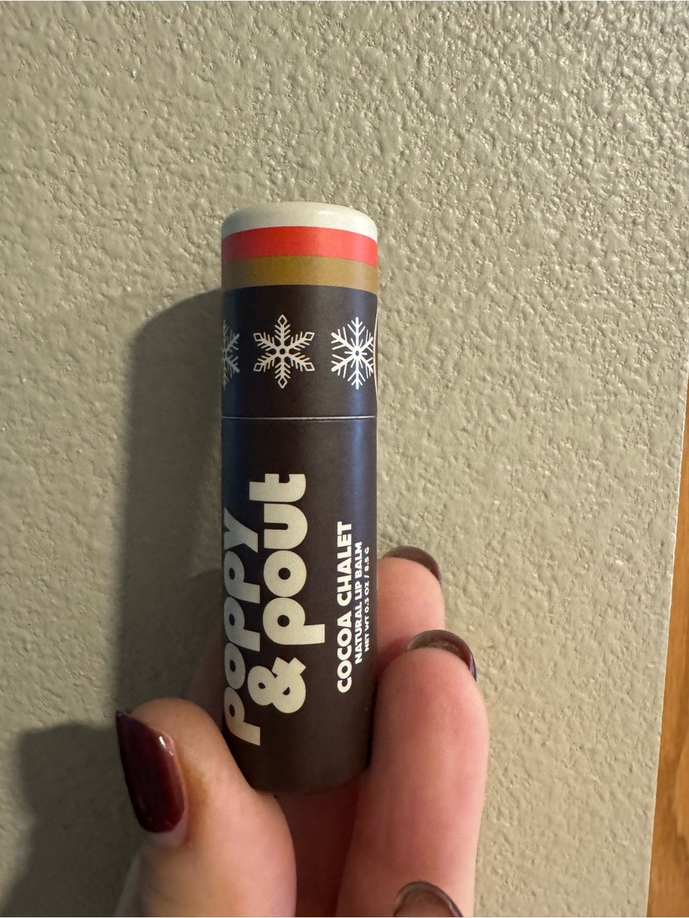Poppy & Pout Cocoa Chalet Lip Balm